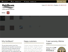 Tablet Screenshot of hairbeam.com